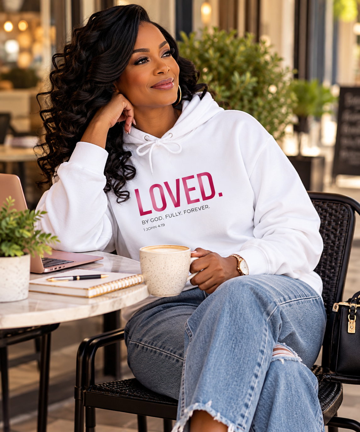 LOVED. Hooded Sweatshirt