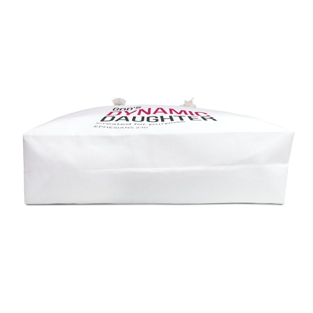 God’s Dynamic Daughter Weekender Bag – Christian Travel Tote with Ephesians 2:10